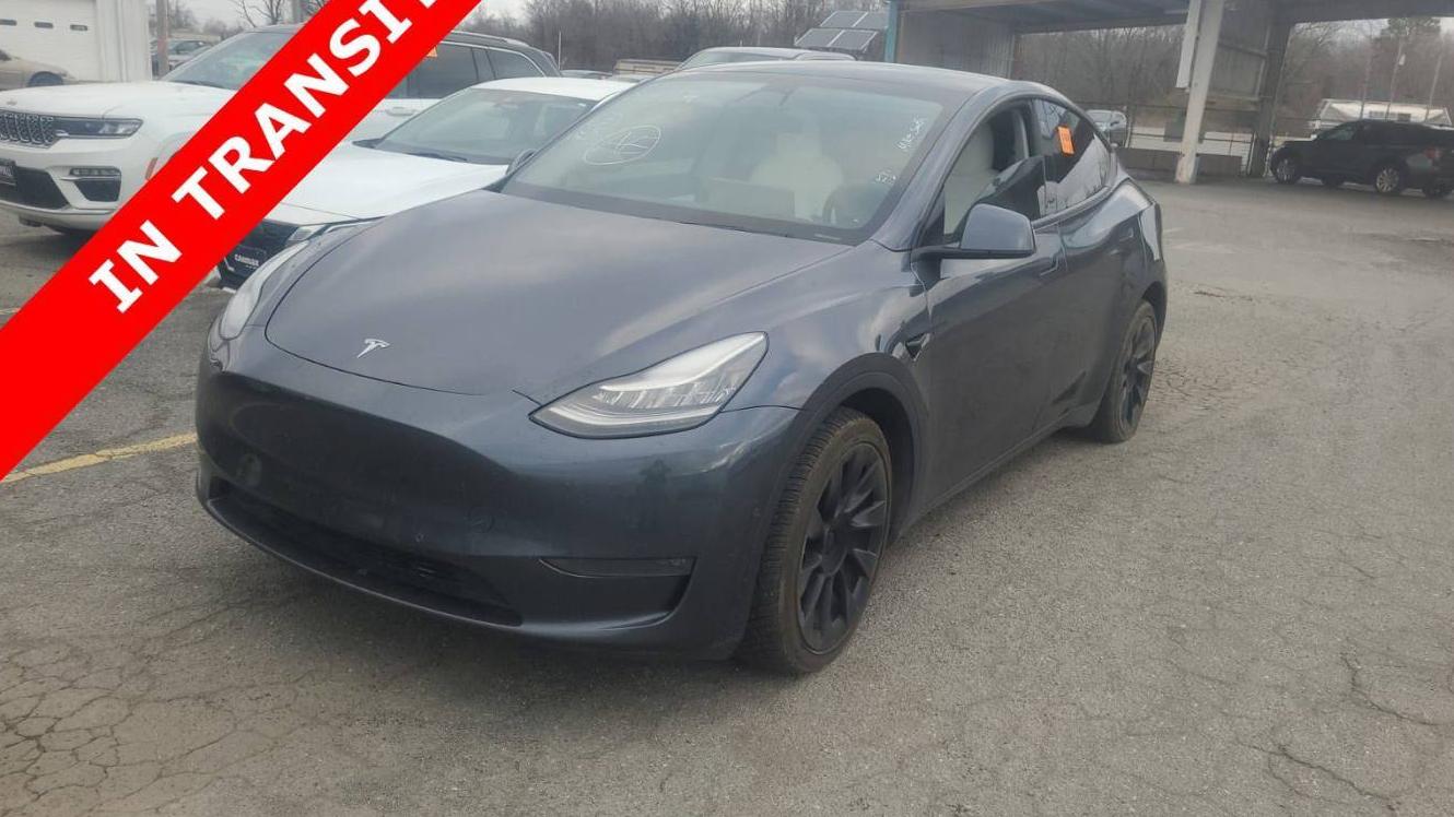 TESLA MODEL Y 2020 5YJYGDEE5LF053129 image